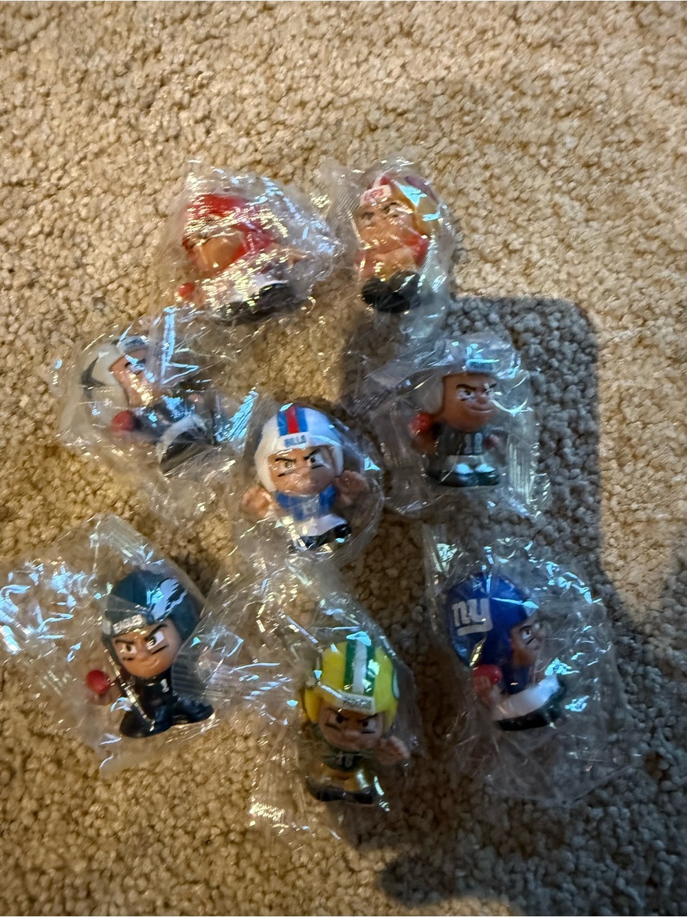 NFL TeenyMates Series 11 Lot of 8 Sealed Figures Mahomes Hurts Parsons Brady